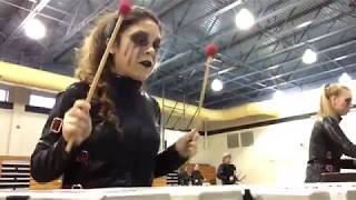 Croatan High School Vibraphone Cam My Darkest Nightmare [upl. by Bale184]