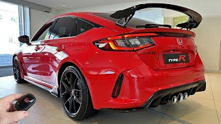 2023 Honda Civic Type R  Visual Review Sound Exterior Interior amp LogR [upl. by Alviani]