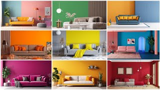 Drawing room colour combiantion ideas for living room hall color combination for wall painting ideas [upl. by Trainor]