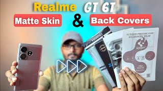 Realme GT 6  GT 6t Unique Covers and Membrane  Protective Film [upl. by Nahtnoj]