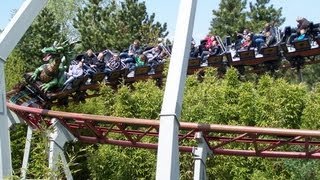 De Draak Offride Plopsaland de Panne [upl. by Attesor]