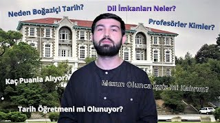 Türkiyenin En Elit Bölümü Boğaziçi Tarih [upl. by Alber]