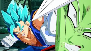 Dragon Ball FighterZ Dramatic Finishes  Vegito SSGSS amp Zamasu Fused [upl. by Adnouqal]