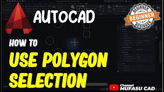 AutoCAD How To Use Polygon Selection [upl. by Philipines354]