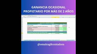 GANANCIA OCASIONAL EJEMPLO PRACTICO [upl. by Spohr]