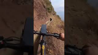 Have You Tried It🚴‍♂️ cycling cliff extreme challenge shorts [upl. by Buell74]