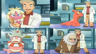 Slaking  Slowking  Slugma  Smoochum attacks Professor Oak Professor Oak Funny Moments [upl. by Ahsiened79]