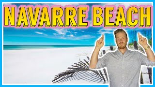 Navarre Beach Florida  Full Beach Breakdown amp Tour EXPLAINED [upl. by Hamner]