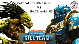 Warhammer 40k Kill Team Battle Report Kroot vs Space Marines warhammer40k spacemarines tauempire [upl. by Aliak]