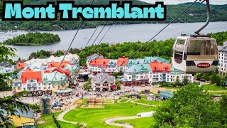 Visiter le Village de Mont Tremblant Québec CA MontTremblant Village Walking Tour  Summer 2024 [upl. by Aerdnua]