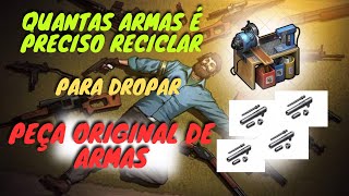 ARMAS NA RECICLADORA e PEÇAS ORIGINAIS DE ARMAS ldoe [upl. by Reisinger]