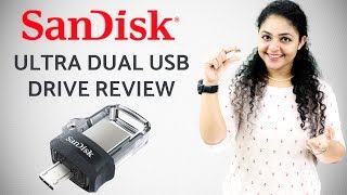 SanDisk Ultra Dual USB Drive 30 Review  SanDisk USB 30 Flash Drive Review [upl. by Stone]