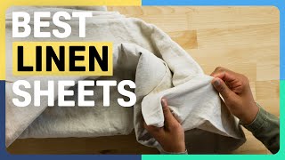 The Top Linen Sheets of 2022  Our Favorites [upl. by Leonsis]