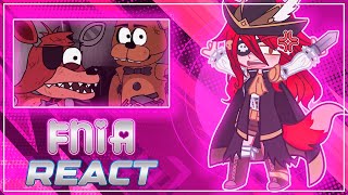 FNIA React to 5AM at Freddys The Prequel  🇲🇽🇺🇲🇧🇷  Gacha Club [upl. by Sileas]