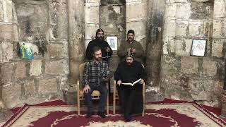 Trisagion  Singing with coptic monks of the White Monastery [upl. by Aicilaf]