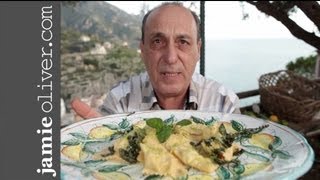 Gennaro makes Ricotta Ravioli [upl. by Lynnett]