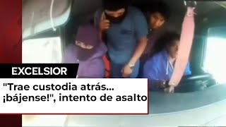 Captan asalto a chofer de tráiler este jueves en Autopista Arco Norte [upl. by Mirna205]