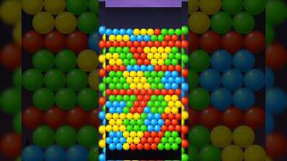 Bubble shooter rainbow gameplay shorts sunaazgameplay [upl. by Ahsiryt]