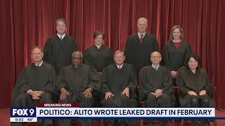 Leaked Supreme Court opinion suggests court may overturn Roe v Wade I KMSP FOX 9 [upl. by Thilda517]