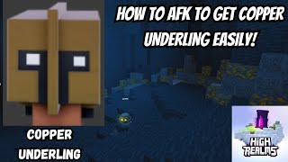 How to easily get Copper Underling High Realms  ROBLOX [upl. by Dieterich868]