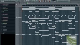 Scott Storch Style Strings Hip Hop Beat FL Studio 9 [upl. by Tanitansy423]