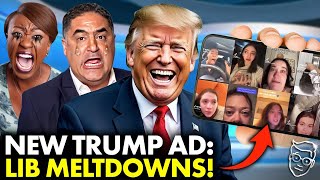 Trump Drops Hysterical New Ad ROASTING Libs Unhinged Election Night Meltdowns 🤣 [upl. by Yleme611]