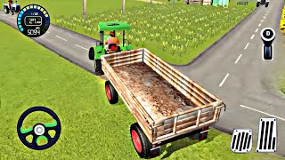 Indian Tractor Driving 3D Transporting amp Racing New Update Mobile Gameplay 3 [upl. by Llertnauq]