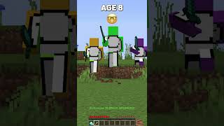 How To Escape Traps at Every Age in Minecraft shorts meme memes [upl. by Egni]