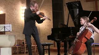 Passacaglia HandelHalvorsen  Franz cello and Henning violin Kraggerud [upl. by Bettzel]