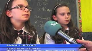 Mathletics competition makes the news in New York [upl. by Mendelsohn566]