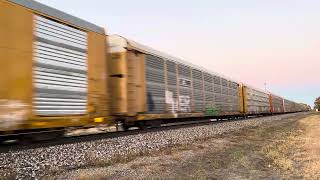 Eastbound Norfolk Southern at Martinsburg MO [upl. by Yenterb]