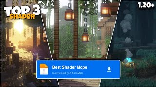 Top 3 Shaders For Minecraft Pe 120  Best Shader For Mcpe 120 [upl. by Ydnas678]