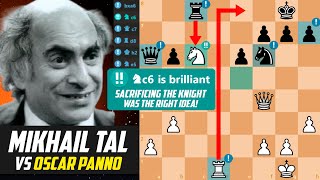 Mikhail Tal DEMOLISHED Oscar Panno  Buenos Aires Najdorf 1991  Stockfish 16 Analysis [upl. by Olinde644]