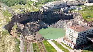 10 Deepest Sinkholes Caught On Camera [upl. by Odranoel]