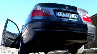 E46 330D Straight Pipe Exhaust Sound [upl. by Jamnis]