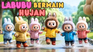 LAGU LABUBU BERMAIN HUJAN  LAGU ANAK INDONESIA labubu laguanakindonesia laguedukasi [upl. by Iramat]