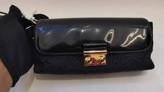 L V M40616 Black Pochette Dentelle Noir [upl. by Clementia]