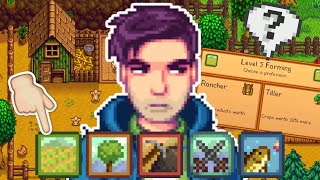 Which Professions Should You Choose As a Beginner in Stardew Valley GUIDE [upl. by Darleen]