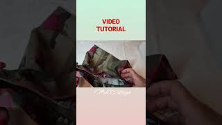 🔸️SACCHETTO BORSA con laccetto VIDEO TUTORIAL di MelCbags shortvideo [upl. by Scarrow955]