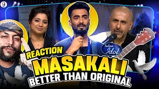 MASAKALI  SHUJA GOWHER FROM KASHMIR IN INDIAN IDOL 15 AUDITION EPISODE 1  REACTION BY RG reaction [upl. by Estrellita]