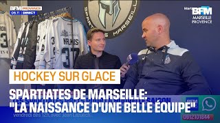 Les Spartiates de Marseille prêts pour la nouvelle saison de hockey sur glace [upl. by Deane]