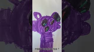 Pibby Corrupted Sprunki drawing viralshorts sprunki art fun kiddrawing shorts collection [upl. by Repard]