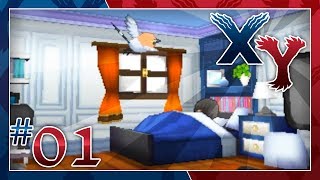 Pokémon X and Y Walkthrough  Part 1 To New Beginnings [upl. by Asirrak]