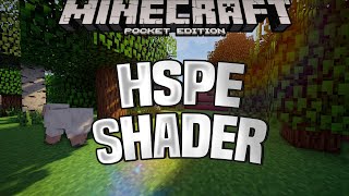 HSPE SHADER  BEST MCPE SHADERS FOR 116115114 [upl. by Firehs]