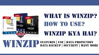 Winzip  What is winzip  How to Download Winzip Free  How to Install Winzip By One Click [upl. by Urbannai667]