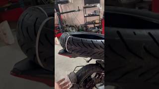 New Michelin tyre for R15v3  YG MOTOVLOGS  telugumotovlogs automobile v3 michelin short feed [upl. by Trilbee]