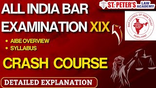 ALL INDIA BAR EXAMINATION 19  stpeterslaw judiciary [upl. by Diamond501]