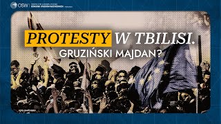 O co chodzi w protestach w Gruzji [upl. by Anuahsed]