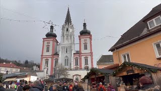 🇦🇹 Wallfahrt mit der Himmelstreppe der Mariazellerbahn zur Museumstramway Mariazell [upl. by Sheeree153]