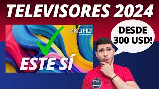 TOP 7 MEJORES TELEVISORES 2024 CALIDAD PRECIO 😱MEJORES TV 4K 2024 [upl. by Hadden663]